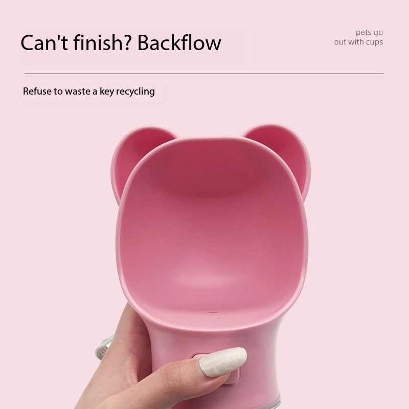 Портативная бутылка для воды собак щенков кошек