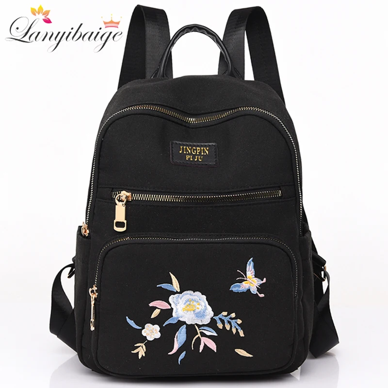 

2023 New Women Backpack Fashion Anti-theft Ladies Travel Bagpack Luxury Designer Oxford School Bag Casual Lides Shoulder Bag Sac