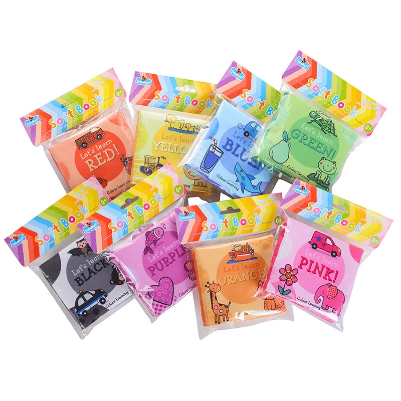 

Cute Animal Kids Books Baby Early Learning Cloth Book Sound Paper Puzzle Cloth Book Toy Montessori Training And Education Books