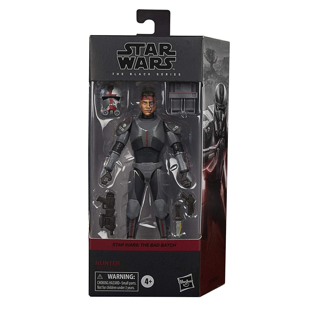Фото [В наличии] Hasbro Star Wars The Black Series Hunter (The Bad Batch) Оригинальная аниме-фигурка в масштабе 6 дюймов, модель, орнамент, игрушка, подарки №2