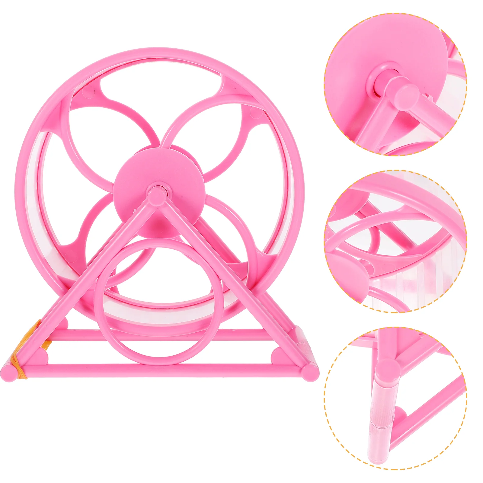 

Hamster Running Pet Exercise Wheel Toy Jogging Silent Cage Toys Small Animal Sports