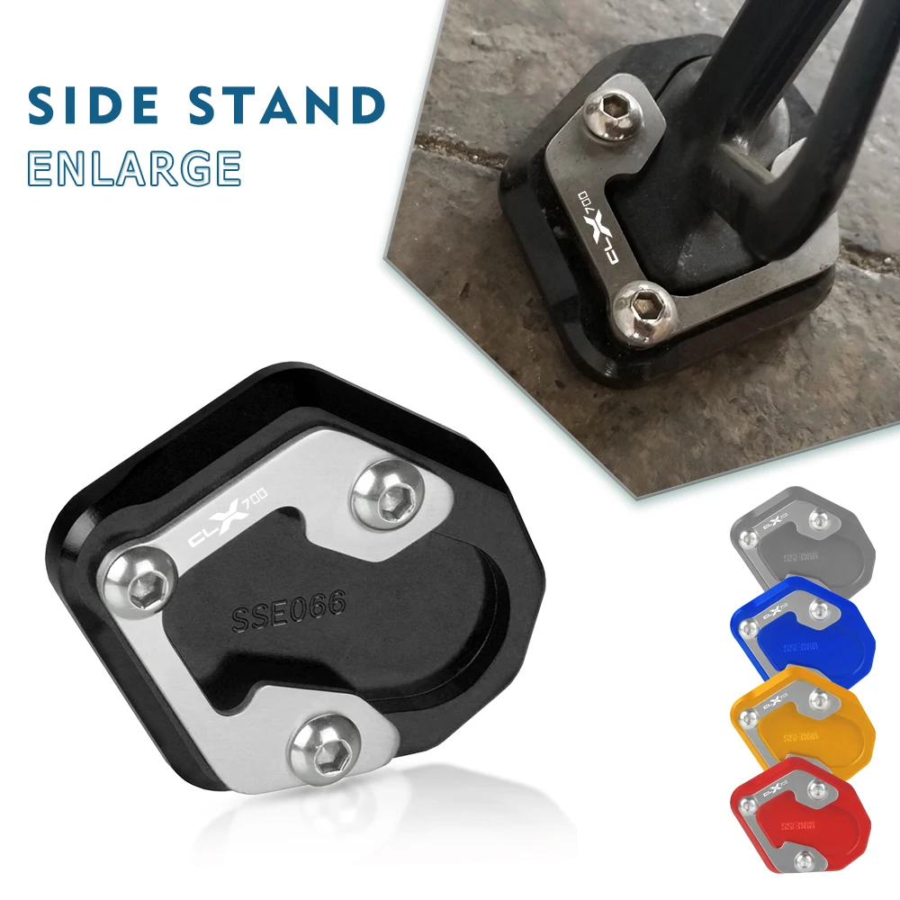 

2023 FOR CFMOTO CLX700 CLX 700 700CL-X Motorcycle CNC Kickstand Sidestand Stand Extension Enlarger 700 CLX 2020-2023 2022 2021