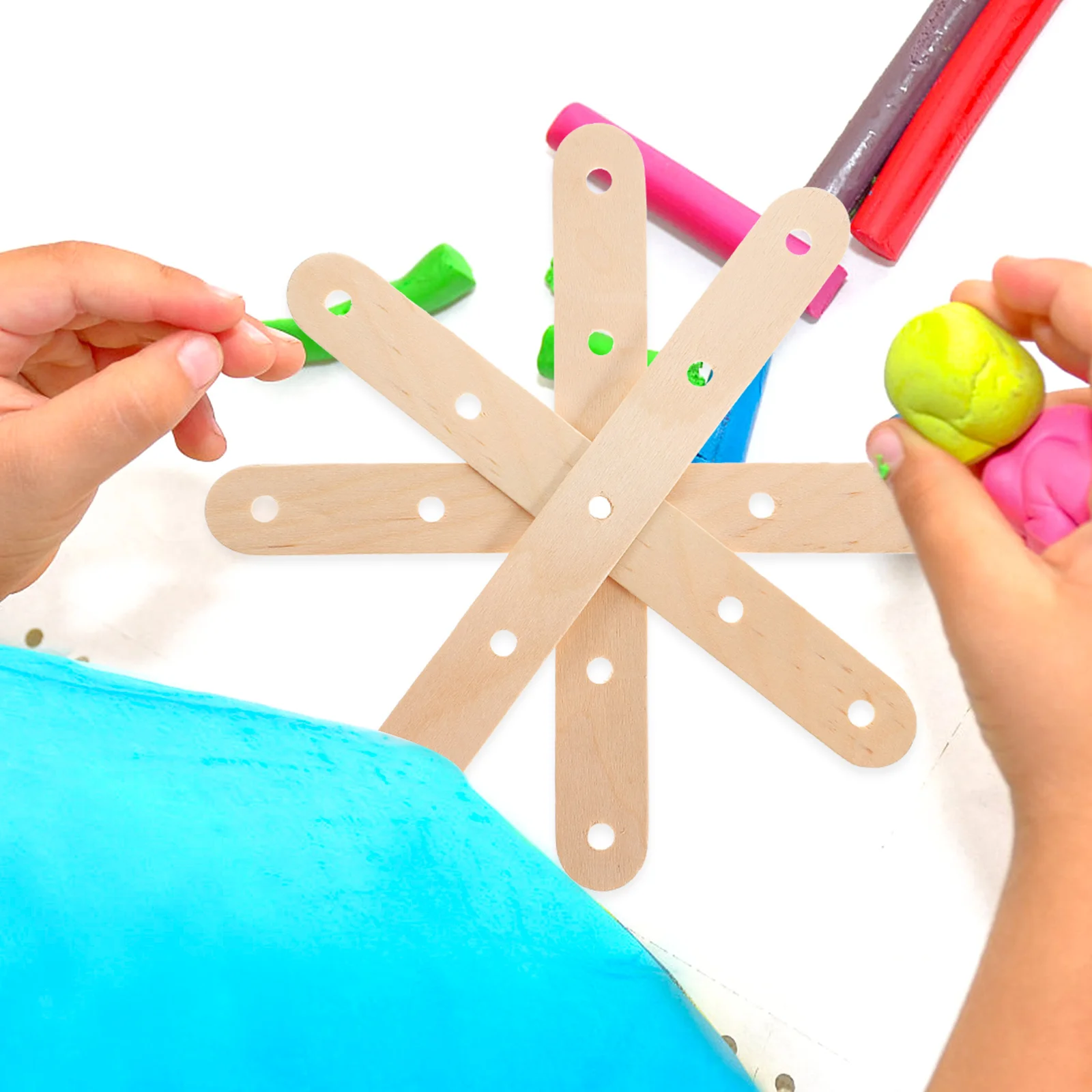 50 шт. палочки для мороженого объемные Jumbo сургучная печать попсулька кофе