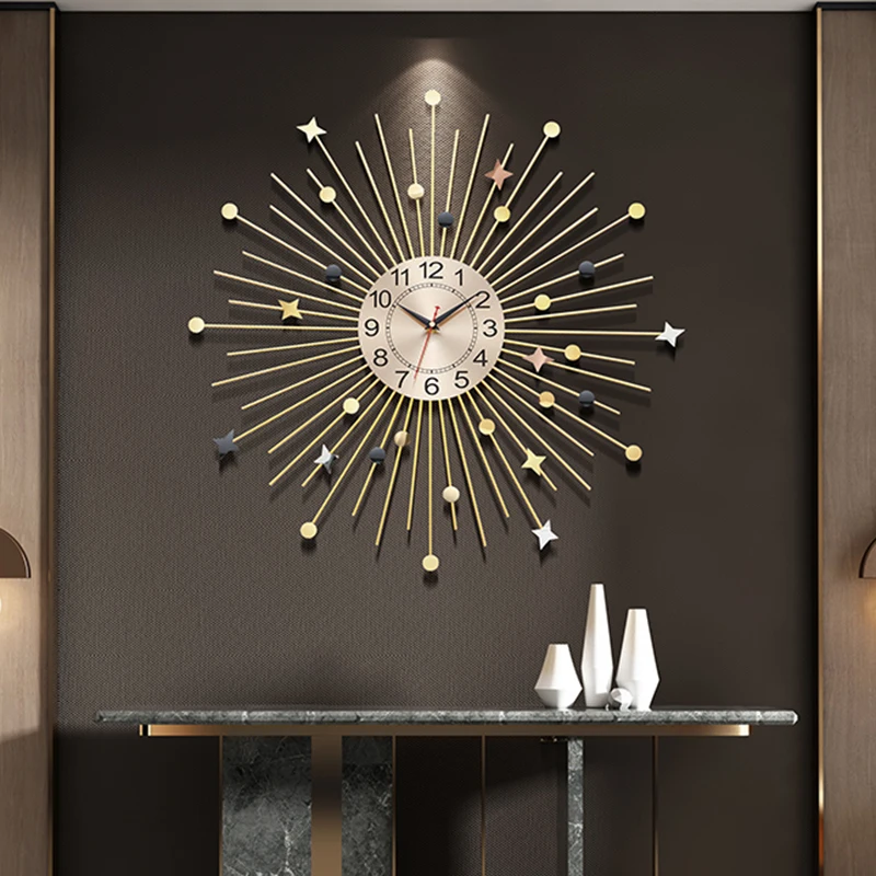 

Luxury Kitchen Digital Wall Clock Modern Design Large Silent Stylish Wall Clock Mechanism Decorative Wanduhren Home Decor XY50WC