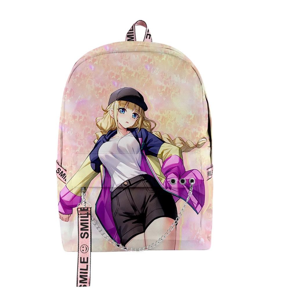 

Creative Fashion Ya Boy Kongming Student School Bags Unisex 3D Print Oxford Waterproof Notebook multifunction Travel Backpacks