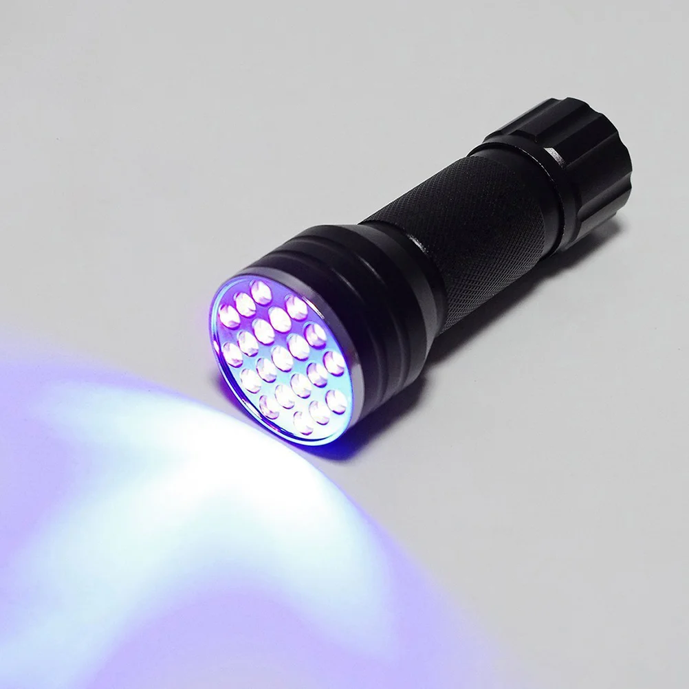 

Urine Mini Torch Light Flashlight Travel UV The Pet Ultraviolet Aluminum Alloy LED Blacklight