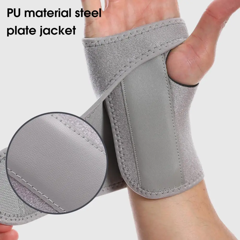 

Lightweight 1Pc Practical Wrist Fitted Stabilizer Splint Ergonomic Design Wrist Splint Comfortable for Tendonitis