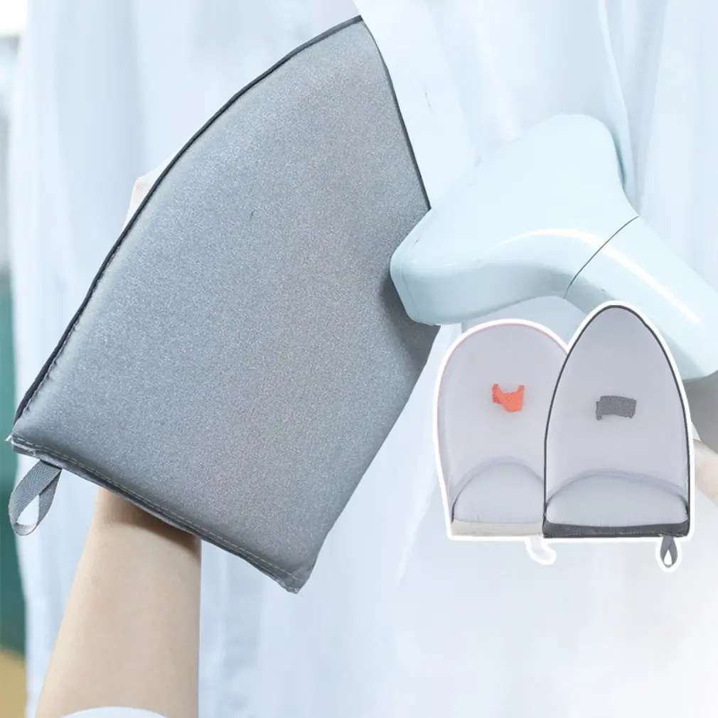 

Hand-Held Mini Ironing Pad Sleeve Ironing Board Holder Heat Resistant Glove For Clothes Portabe Iron Table Rack
