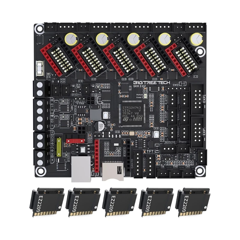 

Обновление платы управления Silent SKR 3 EZ 3D SupportEZ2209/EZ5160/EZ2130 Step Driver