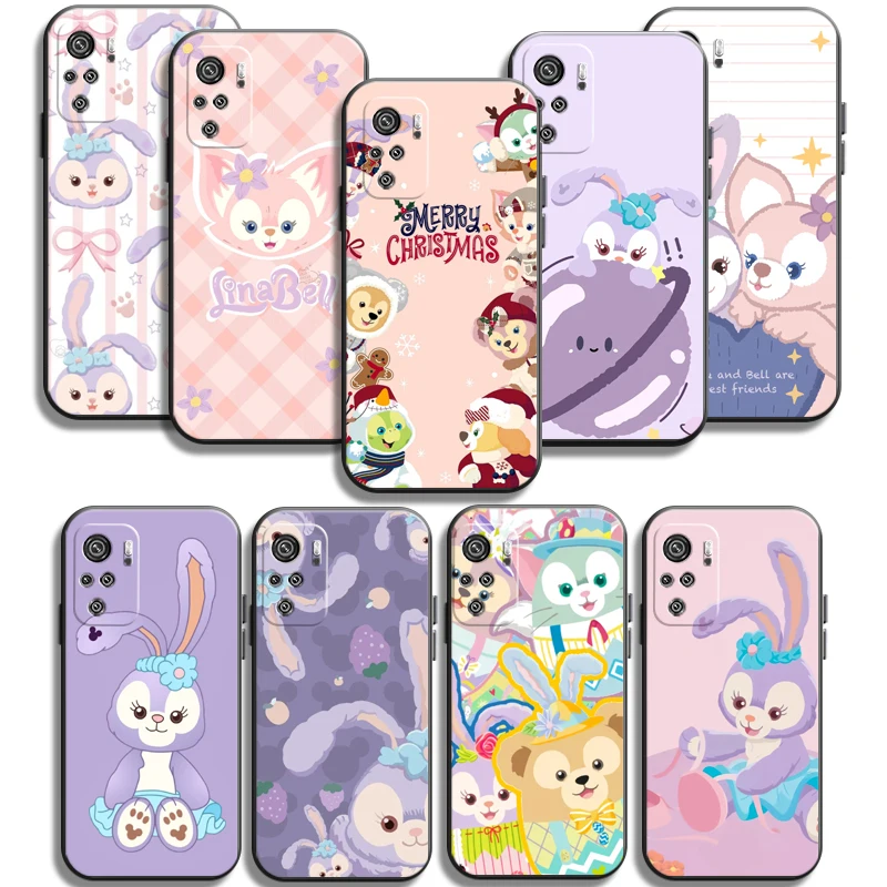 

Disney StellaLou Phone Cases For Xiaomi Redmi Note 10 10 Pro 10S 10 5G Soft TPU Carcasa Funda Coque