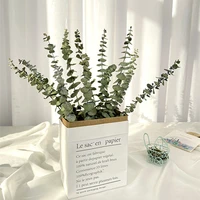510pcs natural dried flowers eucalyptus leaves real green plant wedding home table decoration and accessories branches stems