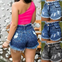 2022 hot sale womens summer denim shorts fashion tassel jeans short sexy skinny high waist clothes pantalones cortos ropa mujer