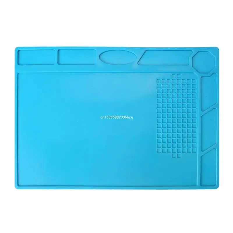 

Силиконовый нескользящий коврик для ремонта часов, 32x23 см