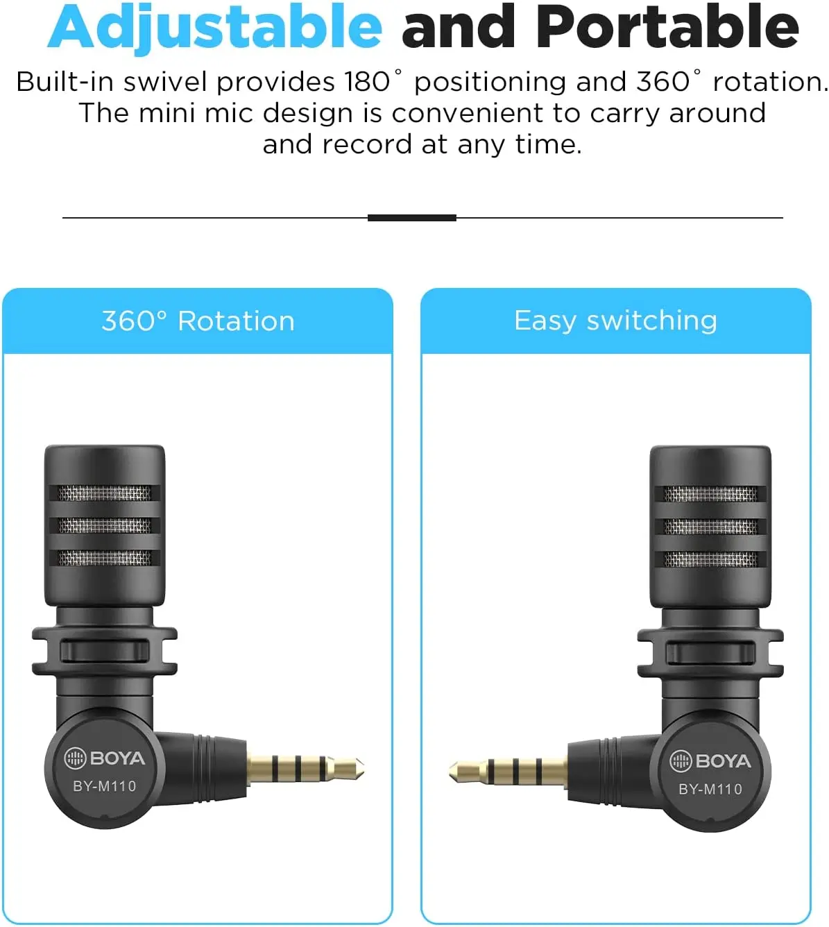 Микрофон конденсаторный 3 5 мм для Android и iPhone |