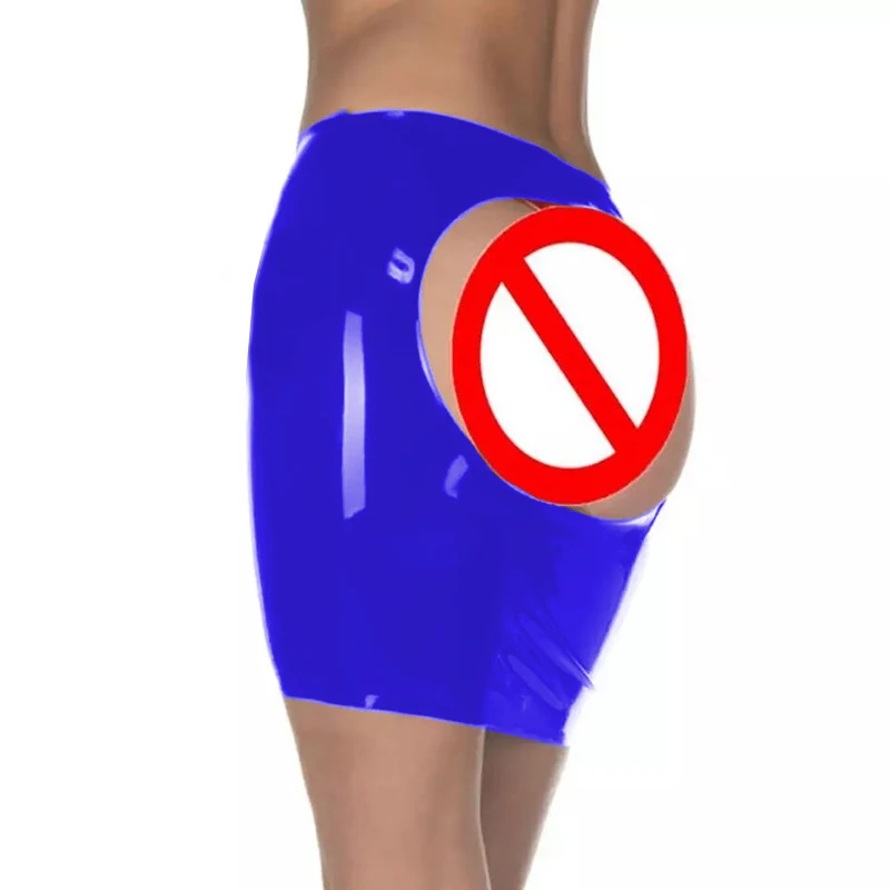 Новое поступление Женская эротическая готическая юбка из искусственной кожи