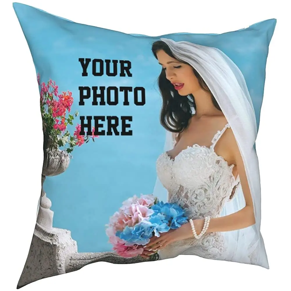

Custom Pillow Case Personalized Pillow Cases Customized Fathers' Day,Birthday,Wedding Keepsake Gift, DIY Pet