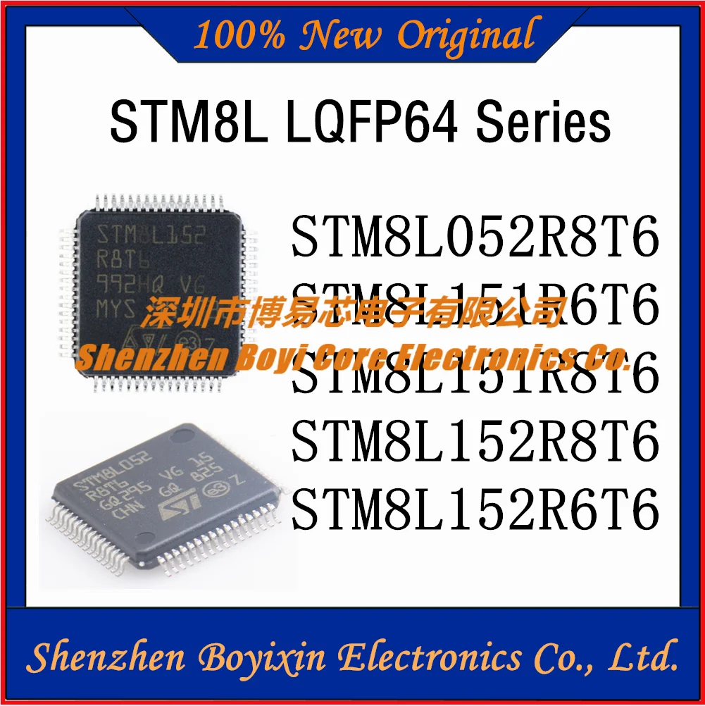 STM8L052R8T6 STM8L151R6T6 STM8L151R8T6 STM8L152R6T6 STM8L152R8T6 STM8L052 STM8L151 STM8L152 STM8L STM IC Микросхема STM8L052R8T6 STM8L151R6T6 STM8L151R8T6 STM8L152R6T6 STM8L152R8T6 STM8L052 STM8L151 STM8L152 STM8L STM IC Микросхема