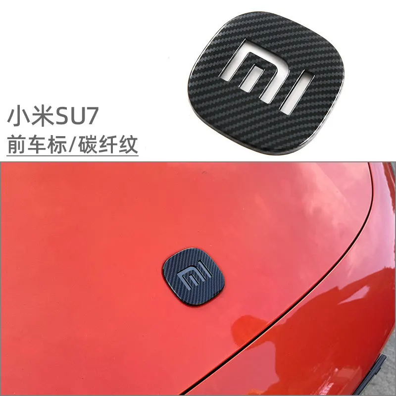 

Для XIAOMI SU7 2024, декоративные наклейки с логотипом автомобиля, виниловая крышка с буквами, аксессуары для автотюнинга