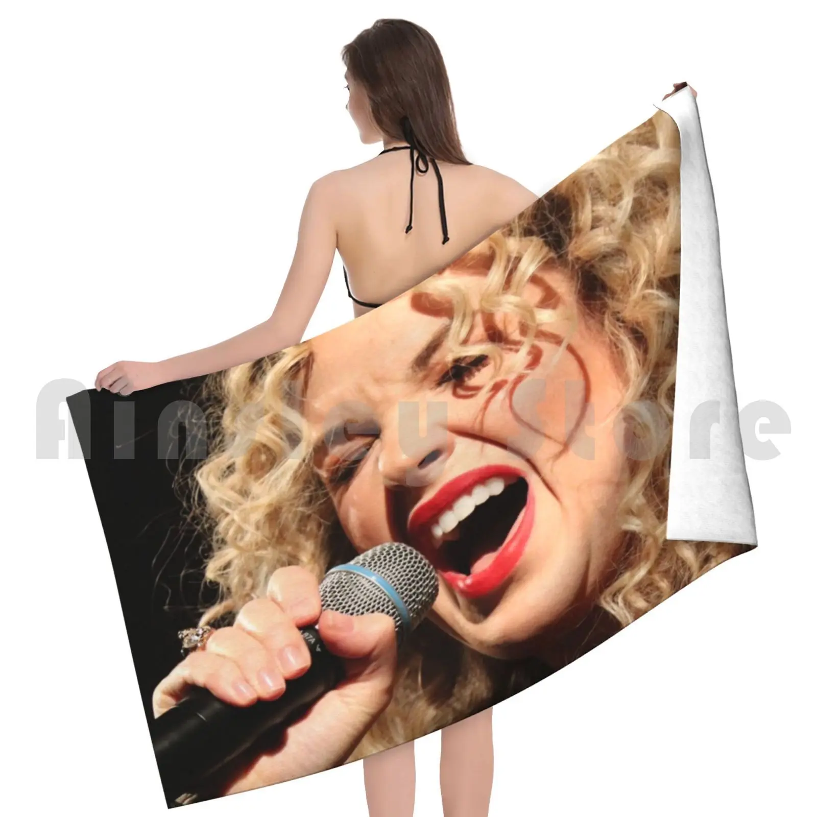 Briana Buckmaster Untitled-Rockwood 2019 Bath Towel Beach Cushion Bb Supernatural Spn Spnfamily