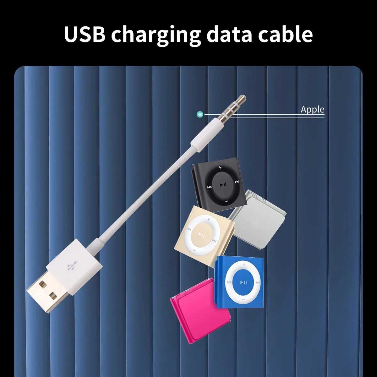 Незаменимый USB-кабель для зарядки и синхронизации данных для устройств Shuffle 1-го и 2-го поколения. (art.: 3920dbbf48ec7) - 3920dbbf48ec7