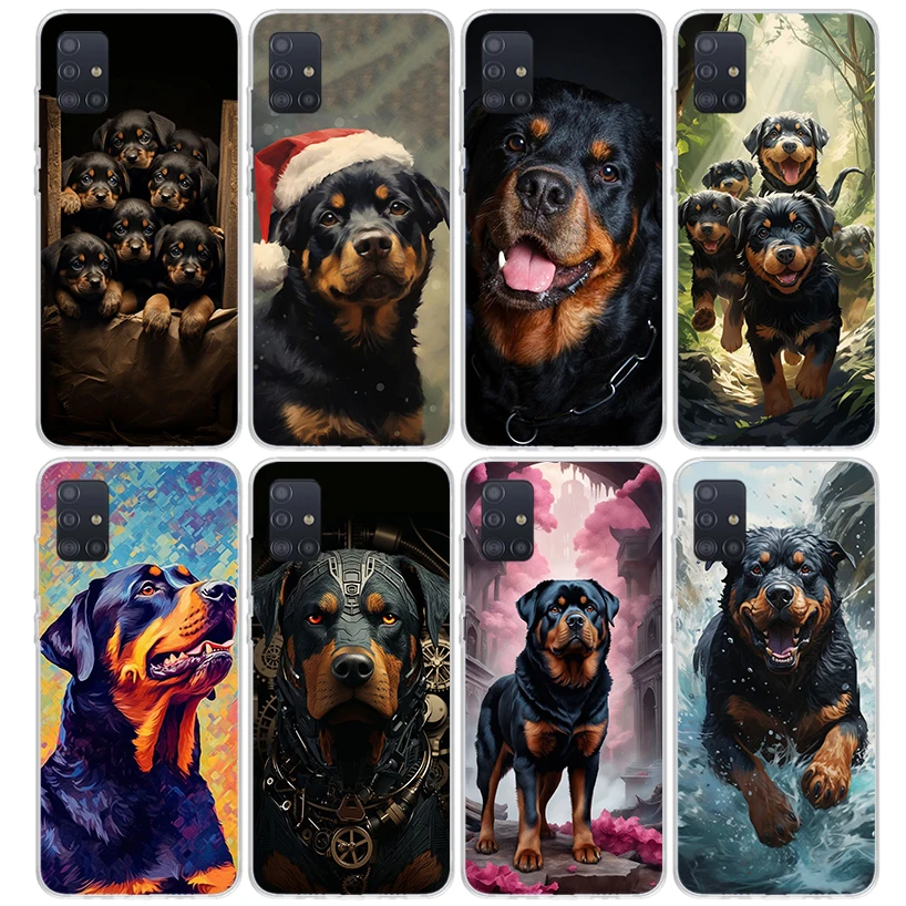 Чехол для телефона Rottweiler Dog Rottie Samsung Galaxy A51 A71 A41 A31 A21S A11 A01 A50S A70 A40 A30S A20E A20S A10S A6 A7 A8 A9 Pl