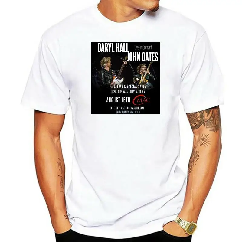 

New Hall and Oates Summer Tour 2022 Black T-Shirt Size S M L XL 2XL 3XL