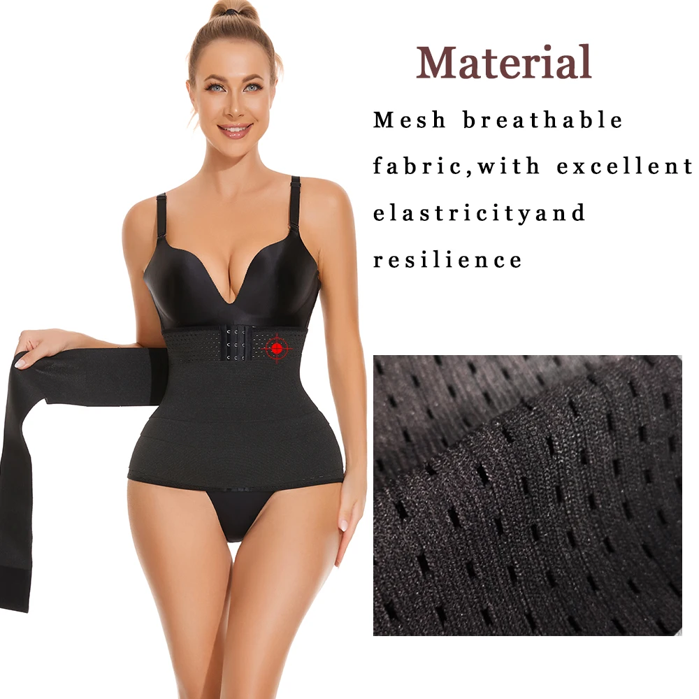 SEXYWG Waist Wrap for Stomach Waist Trainer Shapewear Tummy Control Belt Women Firm Waist Support Belt Belly Wrap Waist Cincher