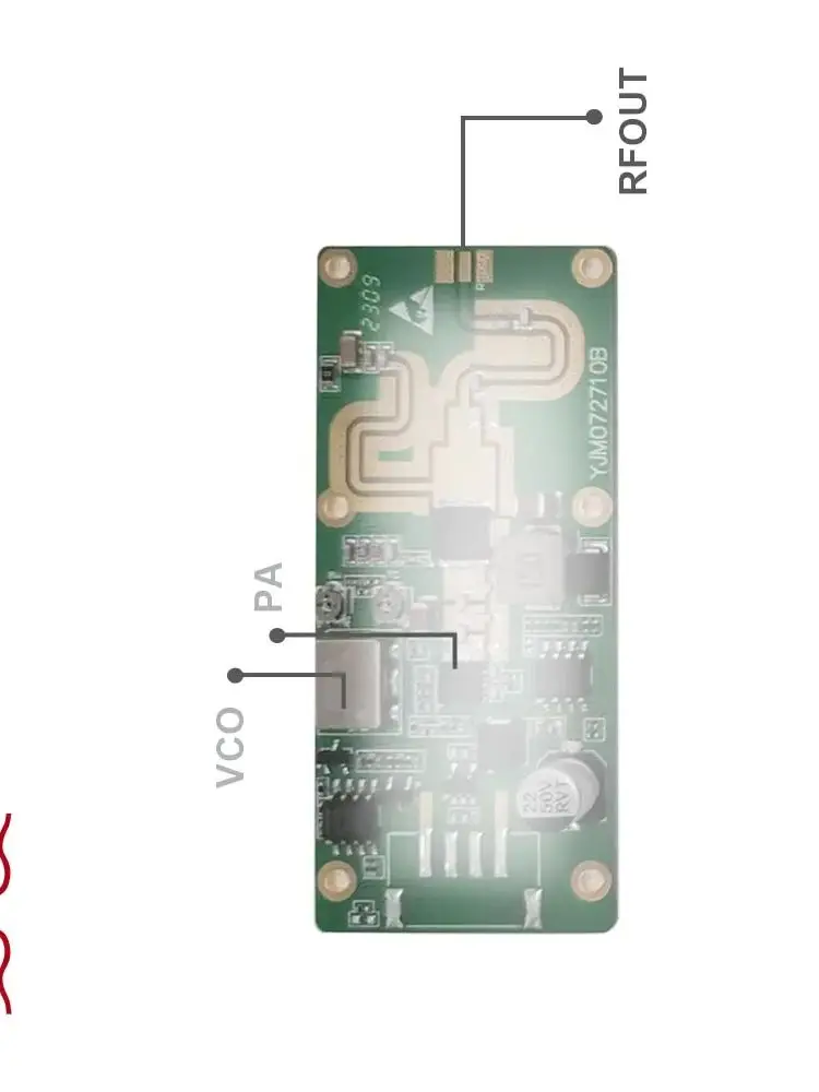PCBA генератор сигналов 5.2G SZHUASHI