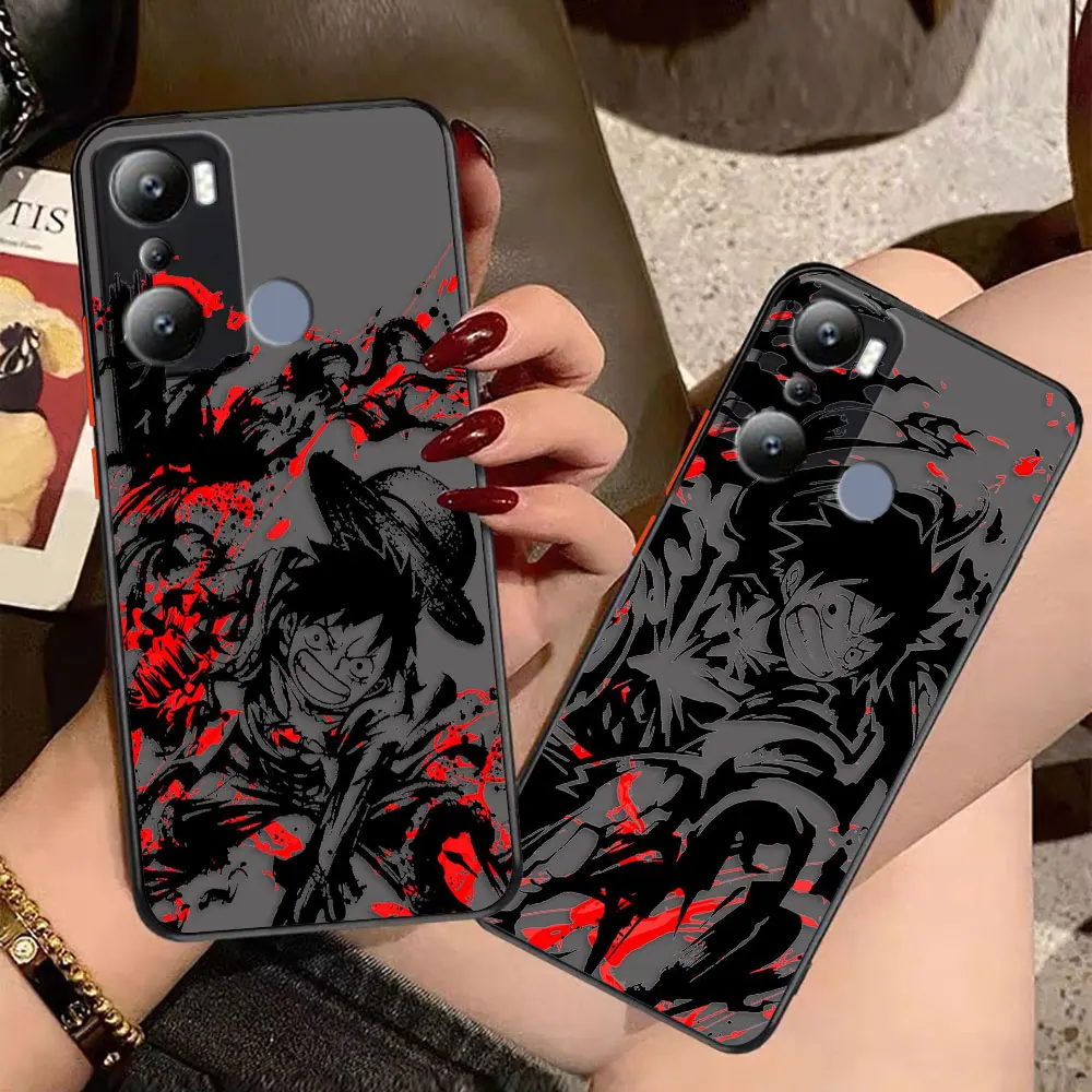 

Matte Phone Case for infinix HOT 20I 12 12I 11 11S 10 10I 10S PLAY 9 8 Pro POVA 3 CAMON 15 17P Case Anime O-One P-Piece G-Gear 5