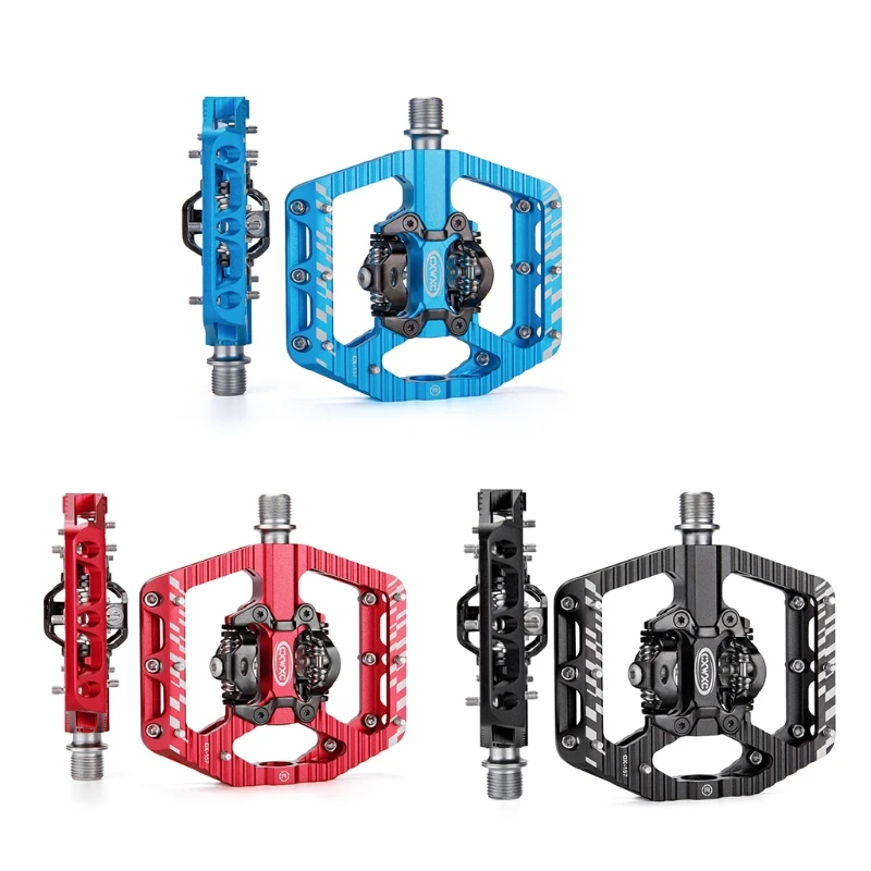 

MTB Pedals Mountain Bike Pedals Wide Bearing Lightweight Aluminum Alloy Wide Bearings Riding Pedal