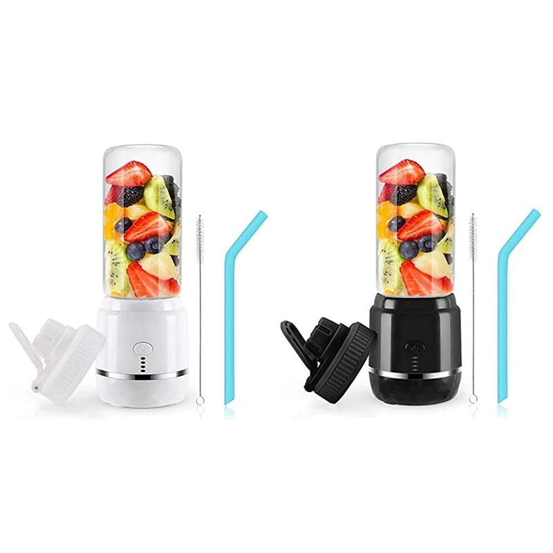 

Mini Blender 4000Mah,400Ml Personal Smoothie Maker With USB Rechargeable,For Juice,Smoothie Milkshake