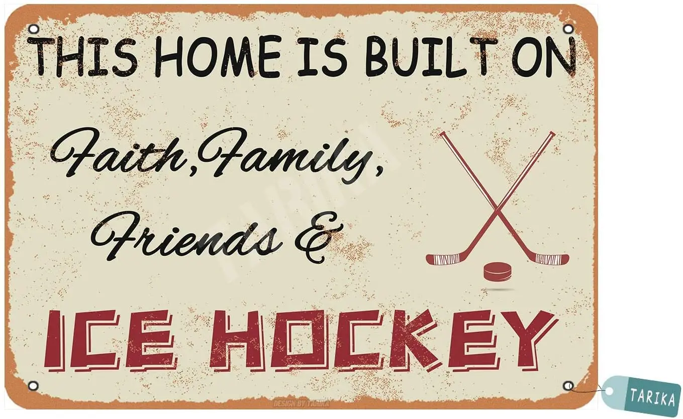 Keely Ths Home s Bult On Fth Fmly Frends &ampmp ce Хоккей для гостиной На открытом воздухе Клуб Дом