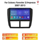 Автомагнитола 2DIN, 9 дюймов, GPS, мультимедийный плеер, Android, для Subaru Forester 3 SH WRX 2007 - 2013 Impreza, стерео, видео, Wi-Fi, Gps