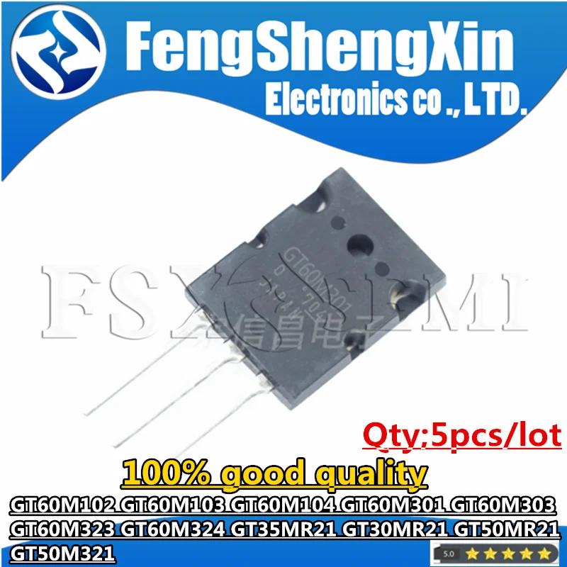 5 шт. GT60M102 GT60M103 GT60M104 GT60M301 GT60M303 GT60M323 GT60M324 GT35MR21 GT30MR21 GT50MR21 GT50M321 TO3P