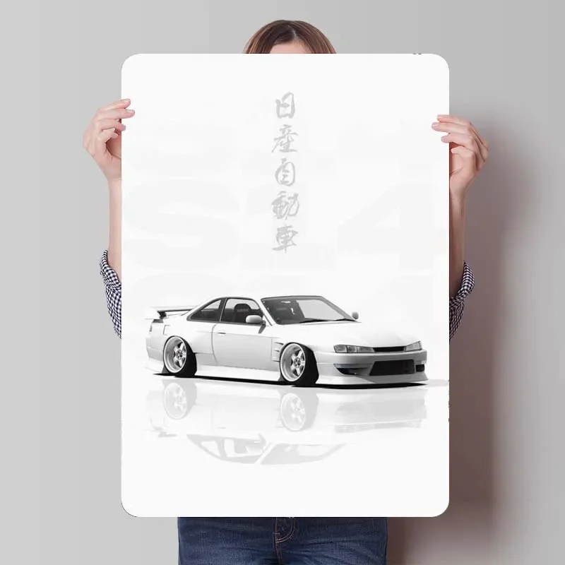 Металлическая табличка Nissan S14