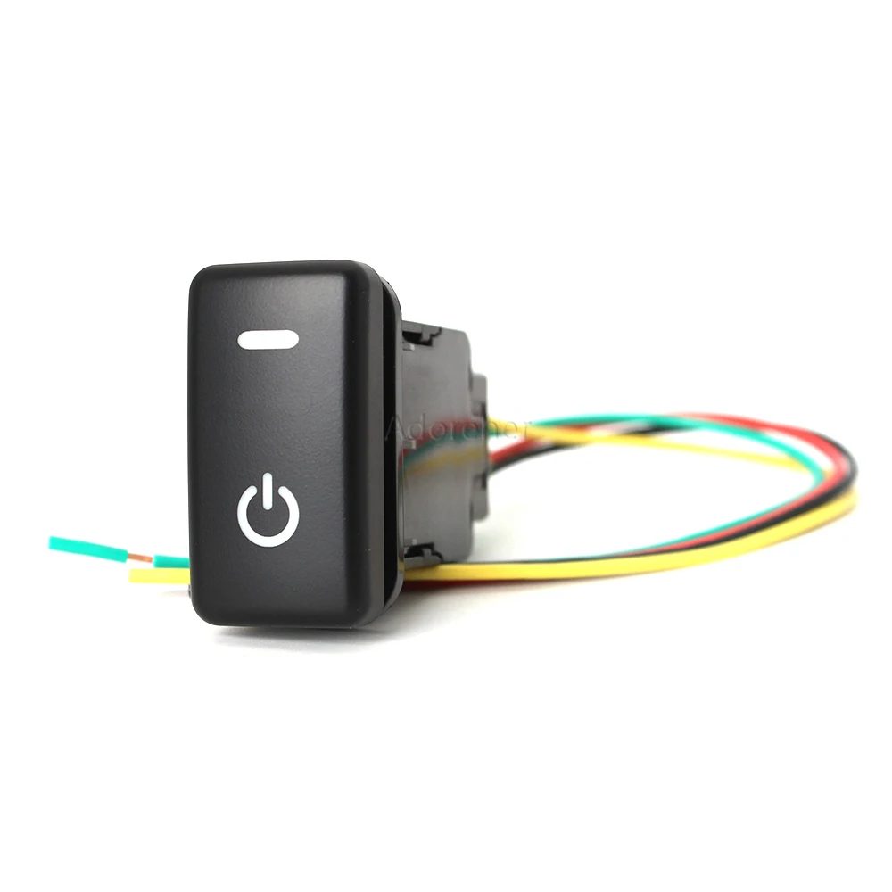 Автомобильная лампа DRL внешняя мощность ABS кнопка включения/выключения динамика