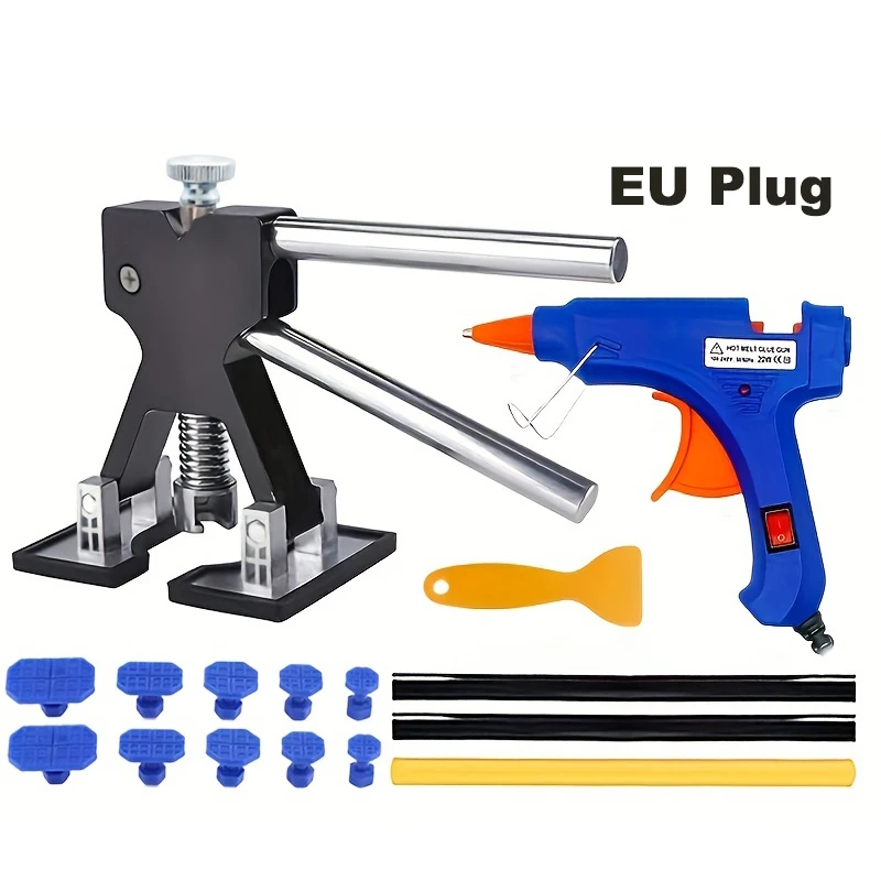 

Автомобильный съемник вмятин, комплект подъемников без покраски на присоске-инструмент для удаления вмятин на кузове автомобиля для повреждений и мастерских