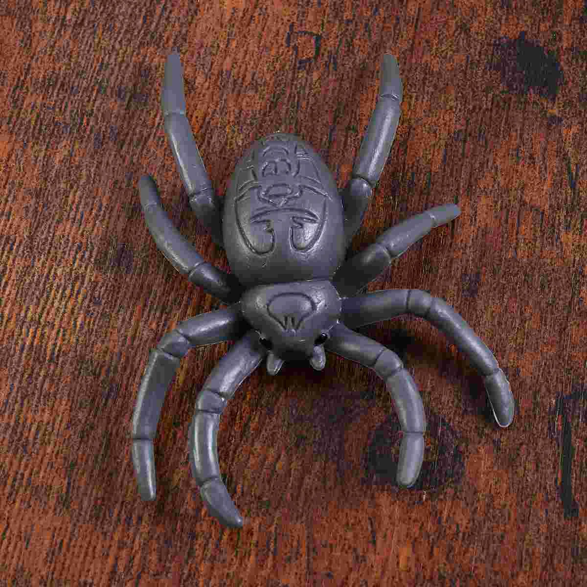 

6pcs Spiders Realistic Figures Spider Action Model Lifelike Party Favor Gift