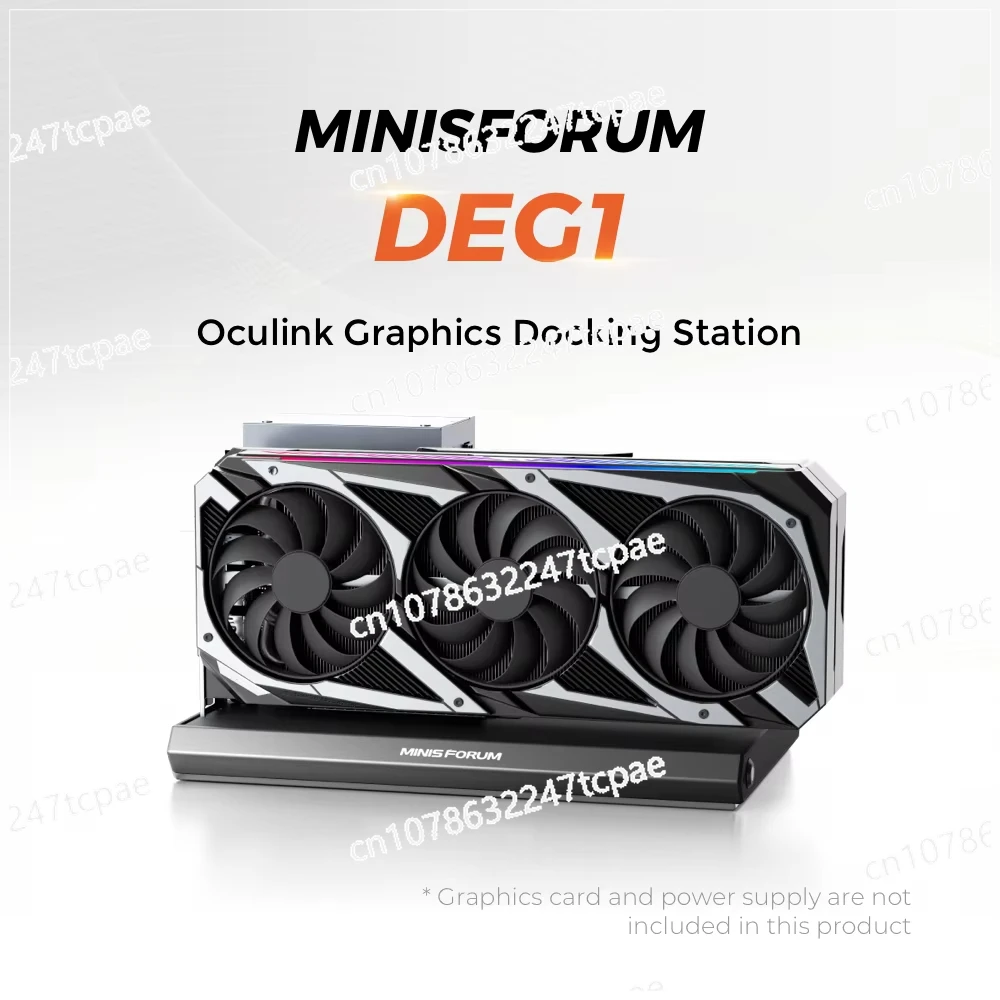 Графическая док-станция MINISFORUM DEG1 OCulink для UM880 UM890 интерфейс расширения PCIe4.0x4 Game Open