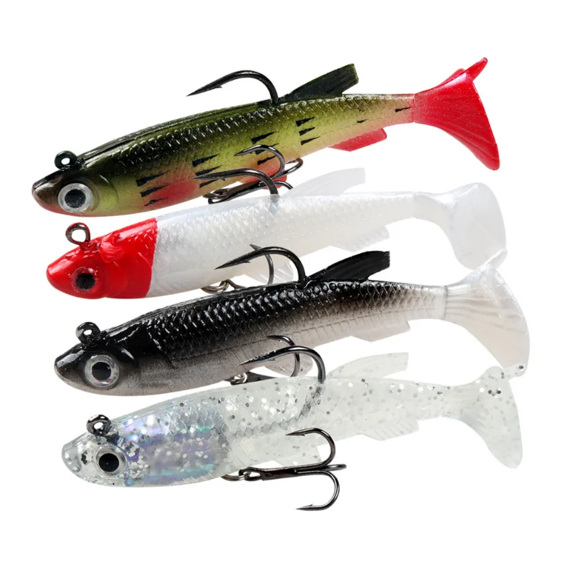 

1Pc 8cm Fishing Lure Bait Tackle Crankbait Hook Tool Fishing Accessories for Fishing CrankbaitPesca Lead Wrapped Roadrunner Bait