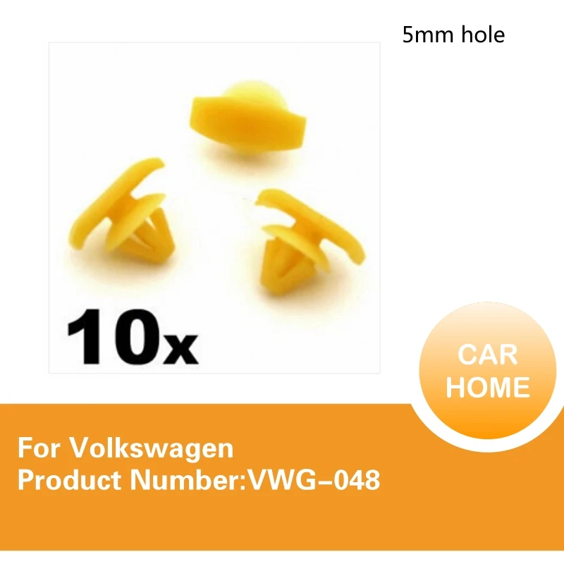 

10x резиновые уплотнительные зажимы для двери Volkswagen