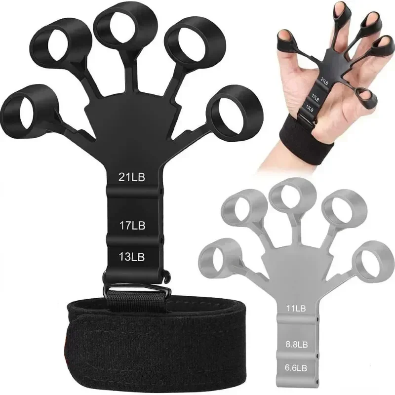 

Silicone Finger Expander Finger Gripper Exerciser Finger Training Stretcher Exercise Hand Strengthene Recovery Physical Tool