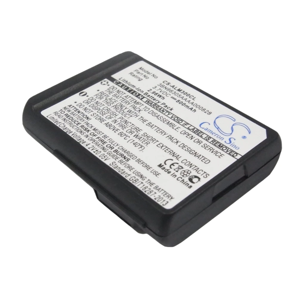Фото Литий-ионный аккумулятор для Alcatel 3.7В 800мАч. Совместимые модели: Mobile 300 DECT, Mobile 400 DECT, Mobile Reflexes 400, Mobile Reflexes 30. №2