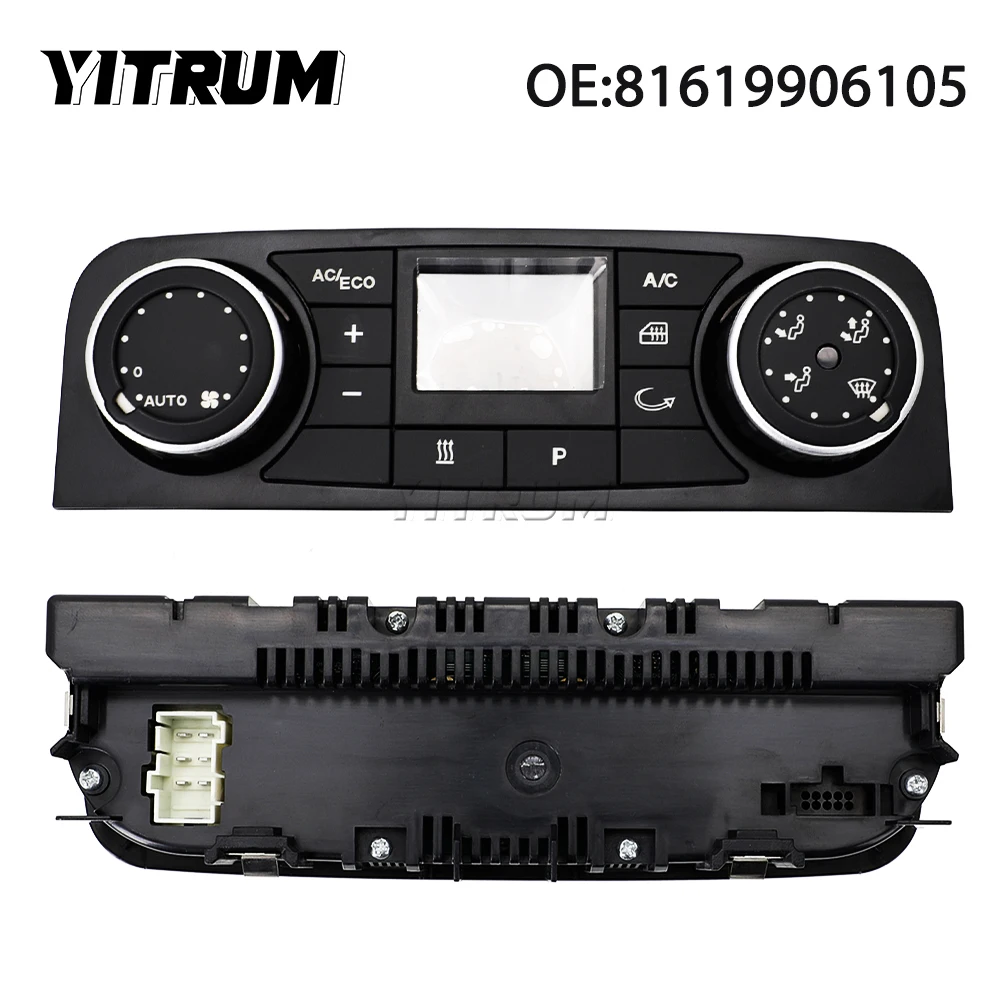 

ЮТРИМ 81619906105 81619906081 81619906097 81619906115 Панель управления отопительным кондиционером для MAN TGS TGX TGL TGM