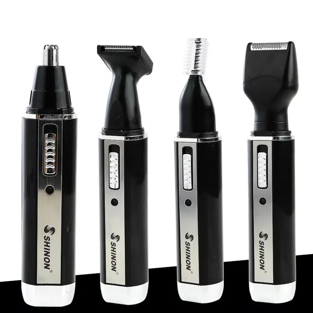 Multifunction 4 In 1  Men -2051 Ear Nose Trimmer Rechargeable Portable Hair Clipper Shaver Beard Eyebrow Trimmer