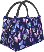 butterflies lunch bag for women lunch box insulated lunch container officetravelcamping gift for men women girls goys