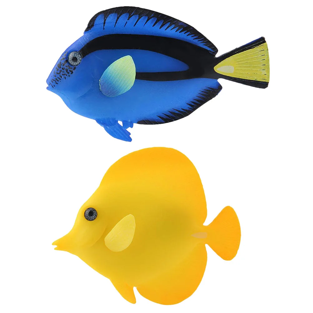 

2pcs Tank Decorations Artificial Accessories Ornament Ornament Artificial Fish Tank Accessories