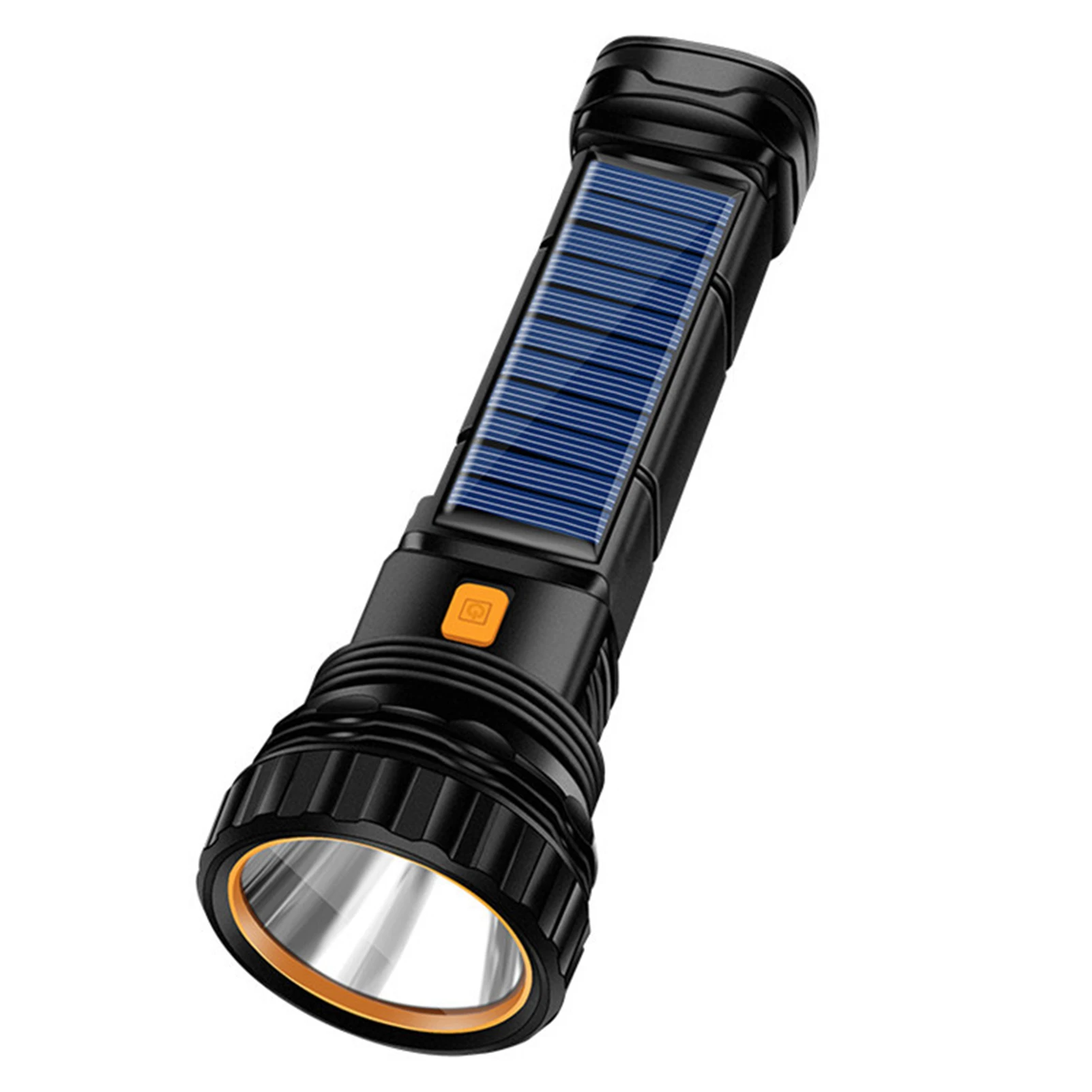 

USB Rechargeable Emergency Lightweight Outdoor Camping Led Flashlight 3 Modes Home Solar Powered High Brightness Multifunctional