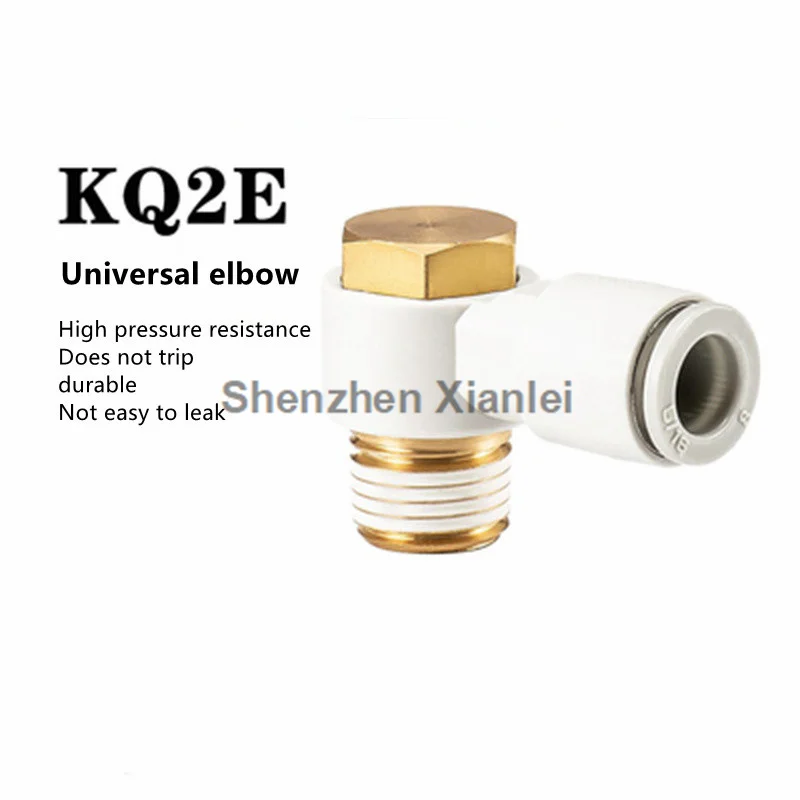 

10 шт., пневматический быстроразъемный соединитель Trachea KQ2V