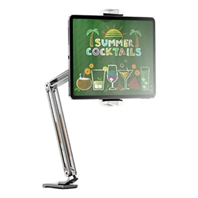 

Phone Holder For Bed Adjustable Clamp Clip Phone Mount For Desk Lazy Bracket Mount Long Arms Clamp With Stable Clip Force